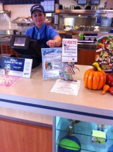 Findlay, OH: A display about Veterans Matter at Culver's in Findlay, Ohio.