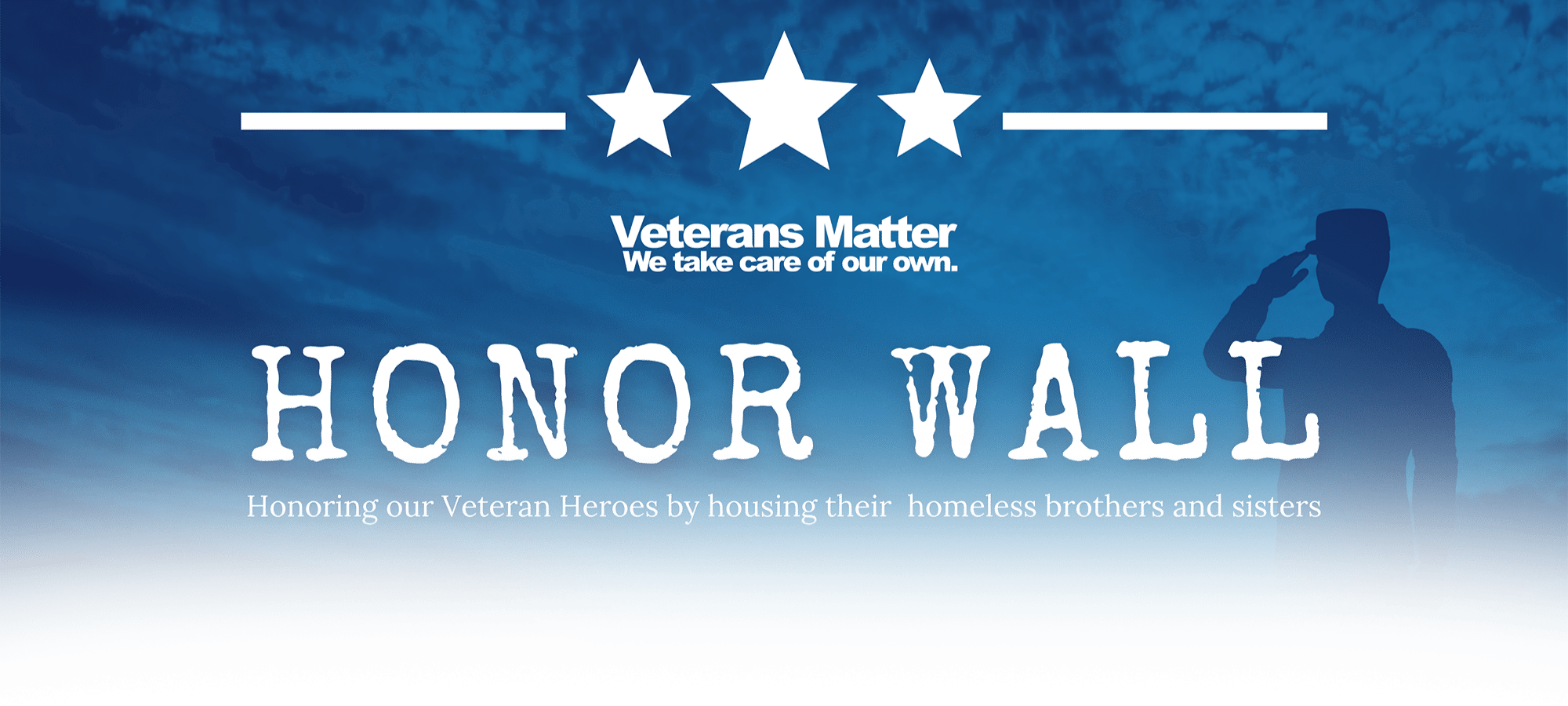 honor wall top banner